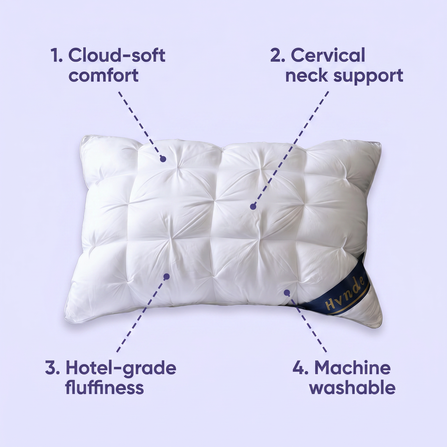 Hvnde Hotel Pillow
